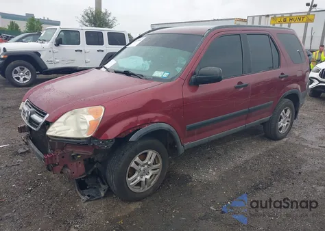 2004 Honda Cr-V Lx from USA, damaged, VIN SHSRD78424U237360